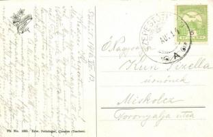 Tátra, Tatra; A nagy halas-tó, Feitzinger Ede No. 1053 / the great fishing lake (EK)