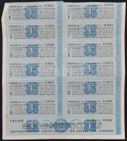 Ausztria / Bécs 1926. "Osztrák Kereskedelmi és Ipari Hitelintézet" részvénye 40Sch-ről, sz...