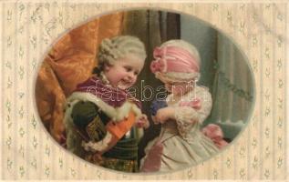 Baroque children couple, M. Munk Nr. 1121.