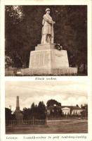 Letenye, Hősök szobra, Kossuth-szobor és gróf Andrássy-kastély