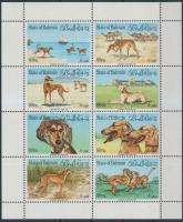 Dog; Persian Greyhound mini sheet, Kutya; Perzsa agár kisív