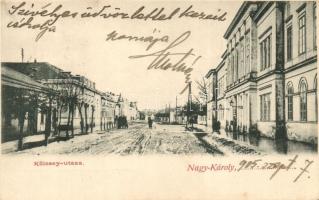 Nagykároly, Kölcsey utca / Street (Rb)