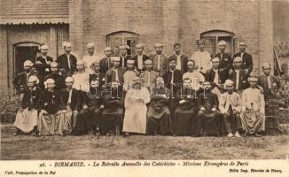 Birmanie, La Retraite Annuelle des Catechistes, Mission Etranges de Paris / The Annual Retreat of Catechists in Burma