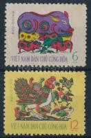 1962 Kínai újév sor Mi 192-193 x