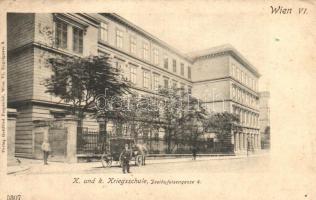 Vienna, Wien VI. K.u.K. Kriegsschule / military school (EK)