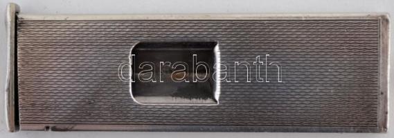 Ezüst szivarvágó, Ag., 14,2gr.,jelzett, 5x2cm/ Silver cigar cutter, Ag. 14,2gr., marked, 5x2cm