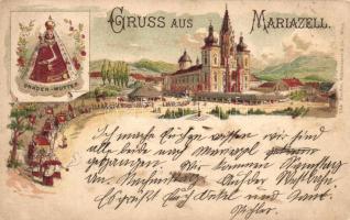 1898 Mariazell, Gnaden-Mutter, litho (EK)