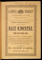 St. Hilaire, Jozefa: Képes budapesti szakácskönyv. Bp., 1889, Lampel. Megviselt félvászon kötésben, ...