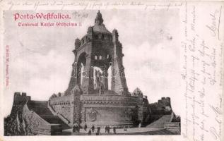 Porta Westfalica, Denkmal Kaiser Wilhelms I / monument (EK)