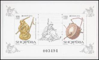 Europa CEPT, Musical Instruments stamp-booklet, Europa CEPT, hangszerek bélyegfüzet