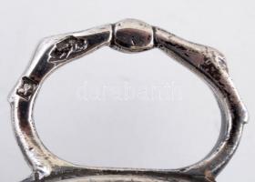 Ezüst tálka, jelzett, Ag., 28,4gr, D 6,5cm/Silver bowls, marked, Ag. 28,4gr, D 6,5cm