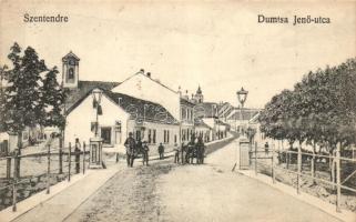 Szentendre, Dumtsa Jenő utca / 7 db régi használatlan képeslap, két különböző kiadás, 6 db ugyanolya...