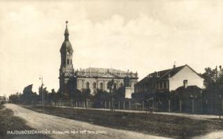 Hajdúböszörmény, Kossuth tér, Református templom