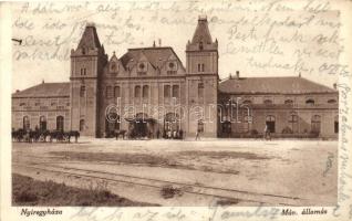 Nyíregyháza, vasútállomás (vágott / cut)