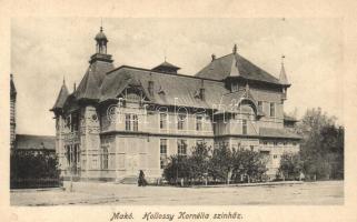 Makó, Hollósy Kornélia színház, kiadja Ifj. Gaál László (EK)