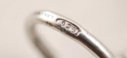 Ezüst feszület, jelzett, Ag., 1,1gr/ Silver crucifix, marked, Ag. 1,1gr