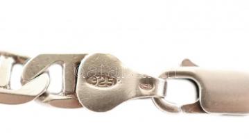 Ezüst 8-as mintájú nyaklánc, jelzett, Ag., 25,1gr, 51cm / Silver necklace, marked, Ag. 25,1gr, 51cm