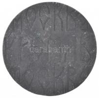 Szovjetunió DN "Moszkva Kreml" kétoldalas fém plakett (93mm) T:2
Soviet Union ND "Mo...