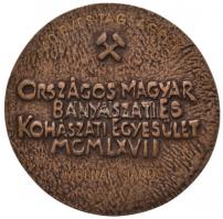 1967. "Soltz Vilmos 1833-1901 / Országos Magyar Bányászati és Kohászati Egyesület" Br emlé...