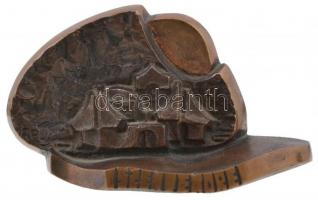 5db-os Br érem és plakett tétel, mind jelzett! (31mm, 71,5mm, 77mm, 88,5mm és 61x100mm) T:2,2-