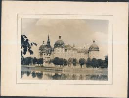 cca 1930 Moritzburg vadászkastély fotója / cca 1930 Hunter castle Moritzburg 24x18 cm