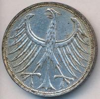 NSZK 1971J 5M Ag T:2,2- patina
FRG 1971J 5 Mark Ag C:XF,VF patina