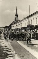 1940 Máramarossziget, Sighetu Marmatiei; a Magyar honvédség bevonulása / entry of the Hungarian troops (EK)