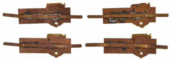 ~1975. Osztályos gépjárművezető jelvény (2x) + Osztályos vegyvédelmi műszerkezelői technikus jelvény...