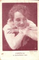 Lenkeffy Ica, Apollo-Kabaré tagja; Mészöly felvétele (EB)