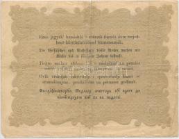 1848. 10Ft "Kossuth bankó" "bünteteTTnek" nyomdai elírással T:III,III- 
Hungary...