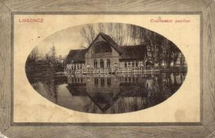 Losonc, Lucenec; Csónakázó pavilon, kiadja Bicskei Zoltán / boating pavilion (EB)