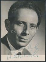 Kabos László (1923-2004) színész fotója, rajta aláírásával, 12x9 cm