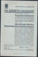 cca 1930 A Magyarországi Kárpát Egyesület 3 db nyomtatványa