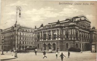 Liberec, Reichenberg; Theatre, cafe, post office  (EK)