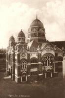 Eger, Izraelita új templom, zsinagóga, képeslapfüzetből