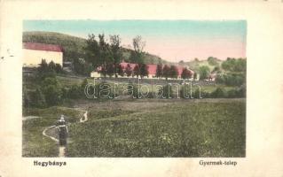 Hegybánya, Stiavnické Bane; Gyermek-telep / children yard (EK)