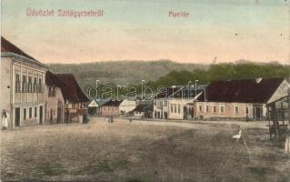 Szilágycseh, Cehu Silvaniei; Piac tér / market square