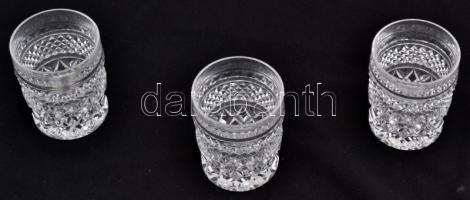 Nagy üveg tétel: vázák, poharak, hibátlanok, több mint 15 db