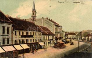 Sopron, várkerület, Pesti Magyar Kereskedelmi Bank, Könyvnyomda (EB)