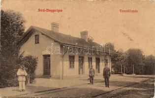 Sárd-Magyarigen, Sard-Ighiu; vasútállomás / railway station (EK)