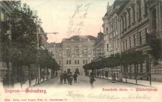 Sopron, Erzsébet utca (Rb)