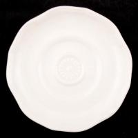 Villeroy & Boch fehér mázas teás csészealjak, tálkák, kis kiöntők, jelzettek hibátlanok, összese...