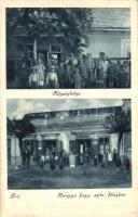 Buj, Községháza, Hangya fogyasztási szövetkezet főüzlete, kiadja Hangya (EK)