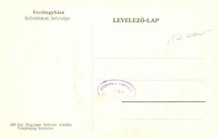 Kerekegyháza, Keresztény Fogyasztási Szövetkezet üzlete és saját kiadása, csoportkép falubeliekkel