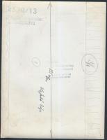 Harckocsis lőgyakorlat, német pecséttel jelzett katonai fotó, 18x23 cm /
Gunnery, military photo, 1...