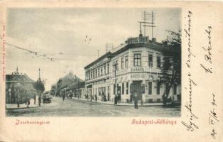 Budapest X. Kőbánya, Jászberényi út, Hotel Sohr szálloda és kávéház, Divald Károly (EK)