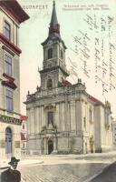 Budapest VI. Terézvárosi római katolikus templom, kávéház