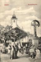 Budapest III. Óbuda, Mária kőkápolna, Jézus szobor (EB)