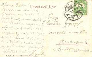 1910 Komárom, Komárno; Igmándi út, Milko Márk Magyar Áruháza / street view with shop (EB)