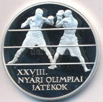 2004. 5000Ft Ag "Nyári olimpia-Athén" gyűjtői dísztokban, tanúsítvánnyal T:PP